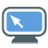 Icon of a computer screen