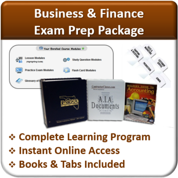 Exam Prep Package (Business & Finance)