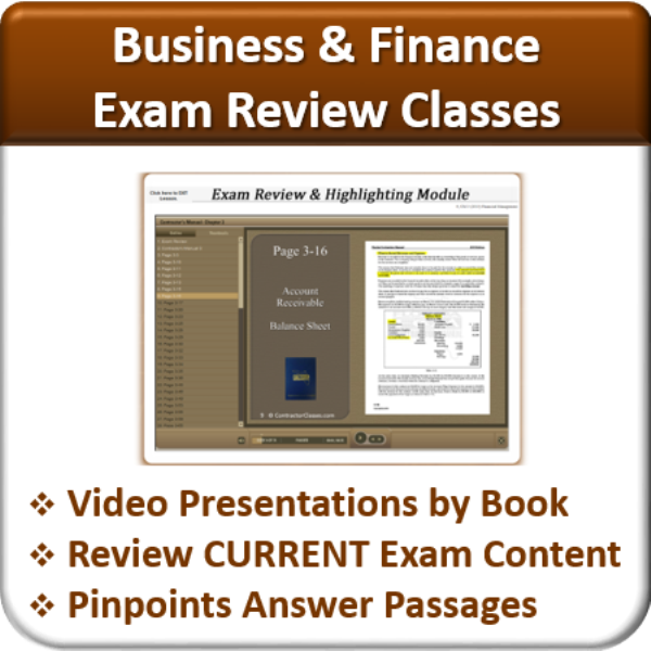 Exam Review (Business & Finance)