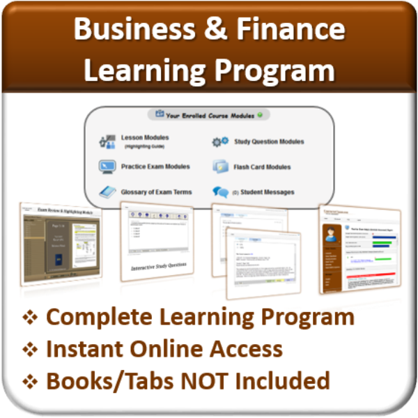 Learning Program Package (Business & Finance)