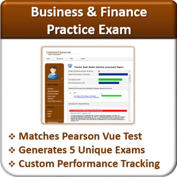 Practice Exams (Business & Finance)