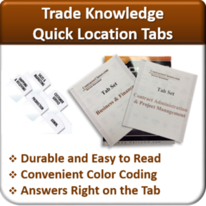 Contractor Classes Quick Location Tabs