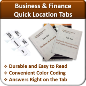 Contractor Classes Business & Finance Quick Location Tabs