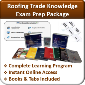 Contractor Classses Roofing Exam Prep Package