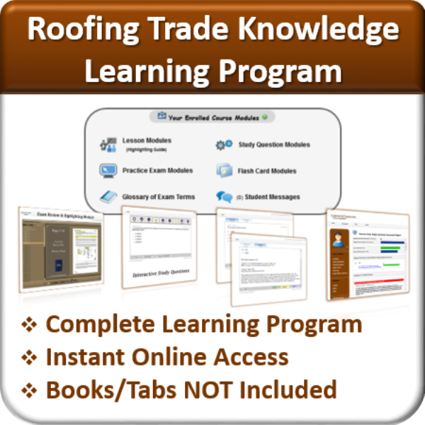 Learning-Program-Package-Roofing-Trade-Knowledge